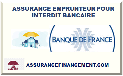 ASSURANCE EMPRUNTEUR POUR INTERDIT BANCAIRE 2024