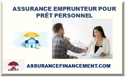 ASSURANCE EMPRUNTEUR POUR PRÊT PERSONNEL 2024