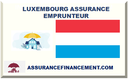 LUXEMBOURG ASSURANCE EMPRUNTEUR 2024
