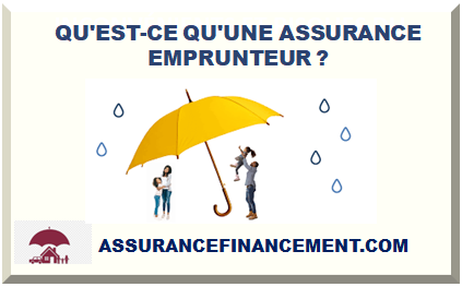 QU'EST-CE QU'UNE ASSURANCE EMPRUNTEUR ?